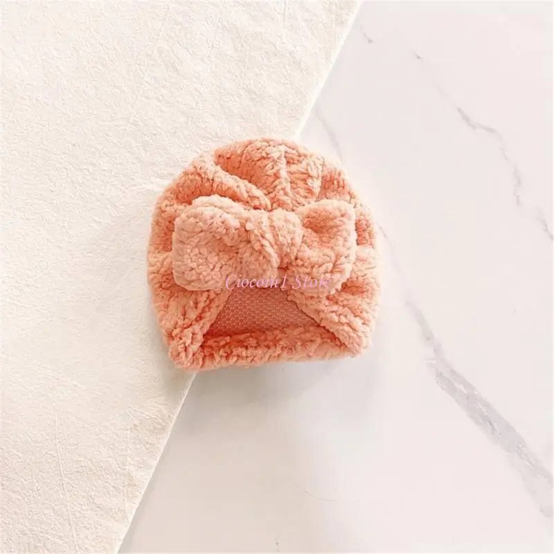 

Y1UB модная и теплая детская шапка-тюрбан с узлом, удобная шапка для младенцев