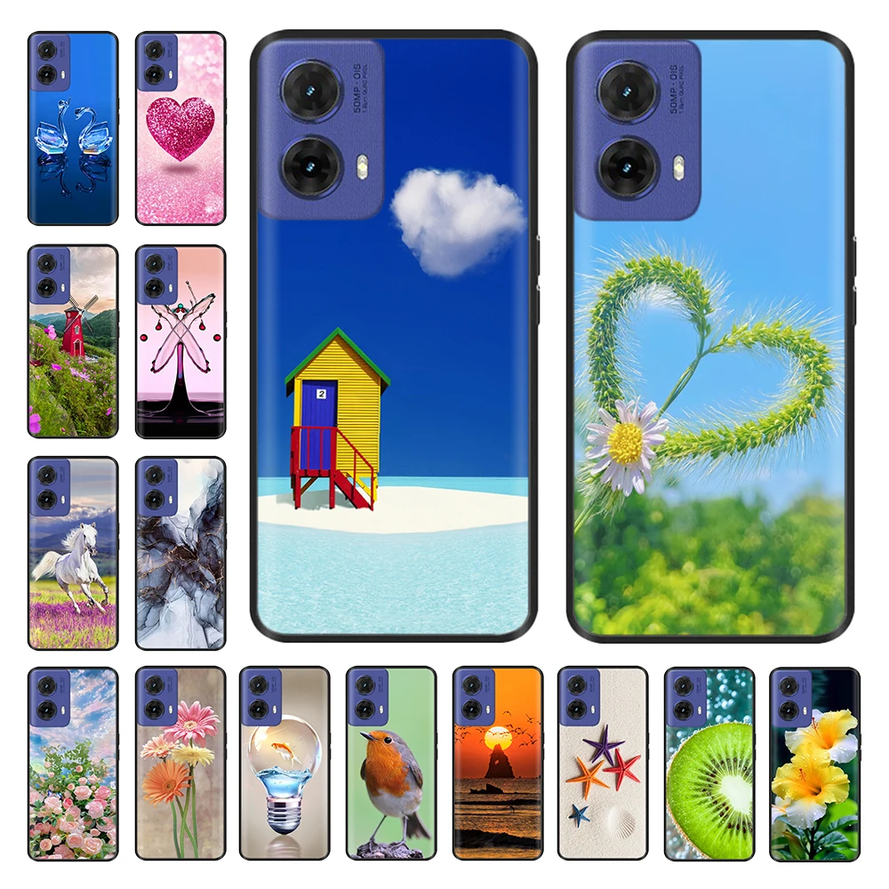 For Motorola Moto G85 Case MotoG85 Etui TPU Soft Silicone Back Cover Phone Cases For Motorola G85 XT2427-3 Case Protective Funda