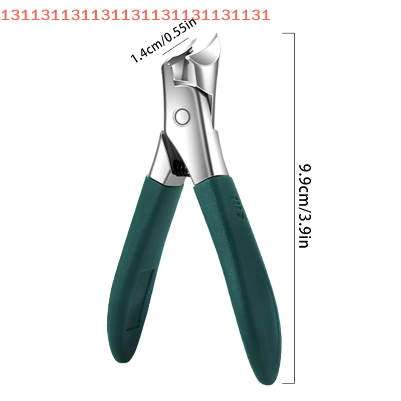 مكافحة سبلاش أظافر المقص كماشة قطري للتقليم المنزلي أدوات خاصة الفك الكبير زاوية مائلة أداة قص الأظافر #2