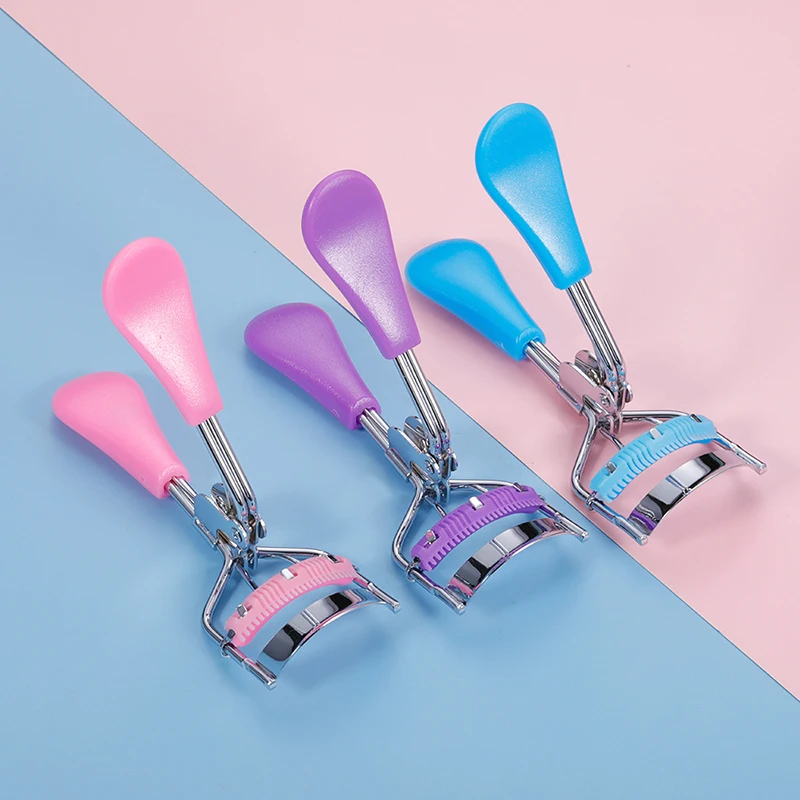 1PC Lady profesjonalne rzęsy Curler z grzebieniem pincety Curling klips do rzęs kosmetyczne pielęgnacja oczu Multicolor przybory do makijażu