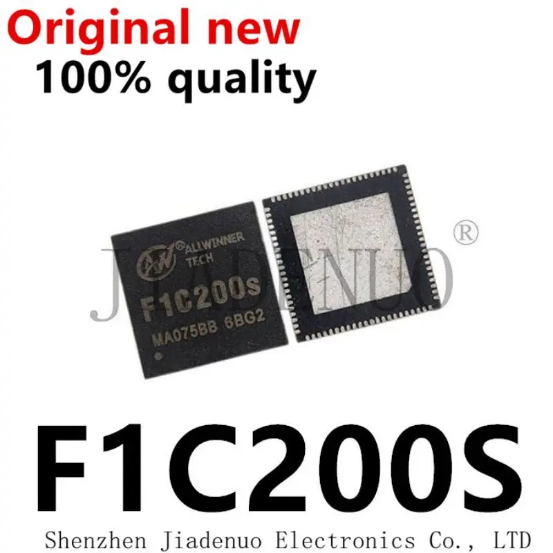 (1-2pcs)100% original New F1C200S  QFN88 Chipset