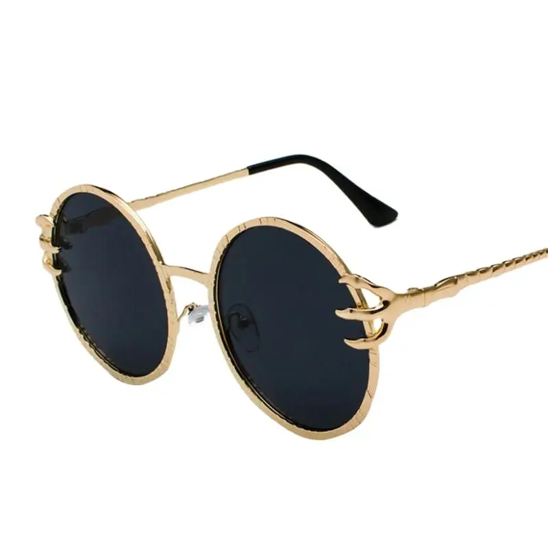 KAPELUS New Sunglasses Trend Sunglasses Metal Ocean Sheet Sunglasses Men and Women Magic Claw Glasses