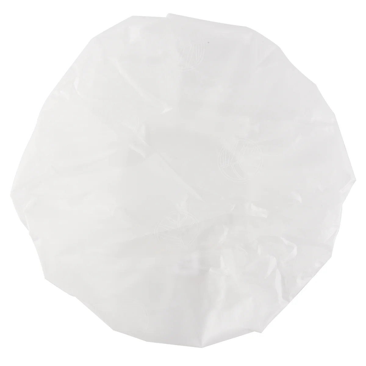 

NEW 1Pcs Household Waterproof Shower Cap, Swimming Cap, NEWel Elastic Shower Cap Hair Set (White)