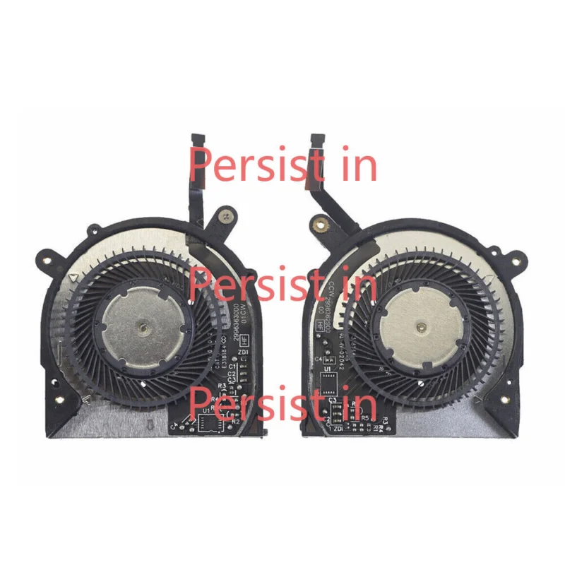 For Dell XPS 13 7390 2-in-1 CPU & GPU Twins Cooling Fans 0VDFK8