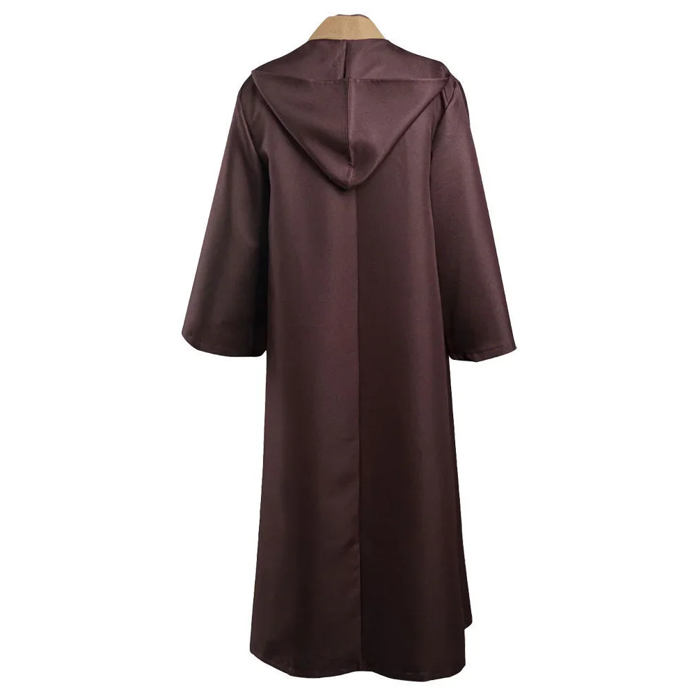 Kostum Cosplay Obi Wan Kenobi Jedi Mantel Uniseks Dewasa Jubah Seragam Friar Set Lengkap Aksesori Pakaian Karnaval Halloween