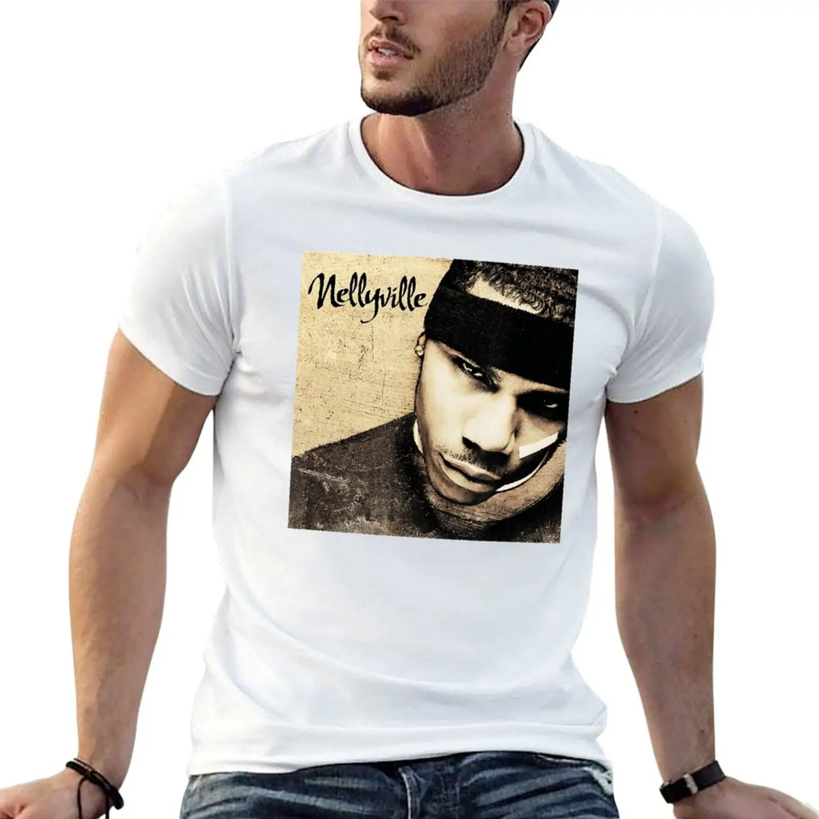 Derrty Entertainment Nellyville Album By Nelly T-Shirt anime t shirts oversized mens shirts graphic tee