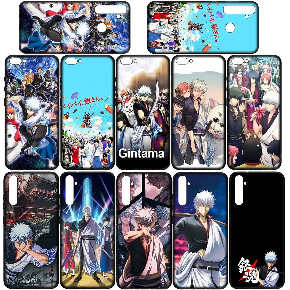 Gintama ostateczna miękka obudowa telefonu do Samsung Galaxy A32 A20 A22 A30 A31 A10 A50 A51 A52 A53 A72 A33 A73 przypadku