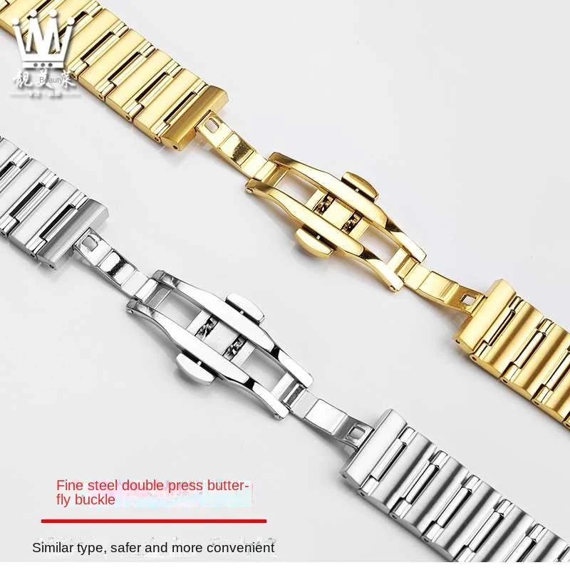 High Quality stainless steel strap For  Versace GRECA series steel strap VE7G00123/223 stainless steel watch band