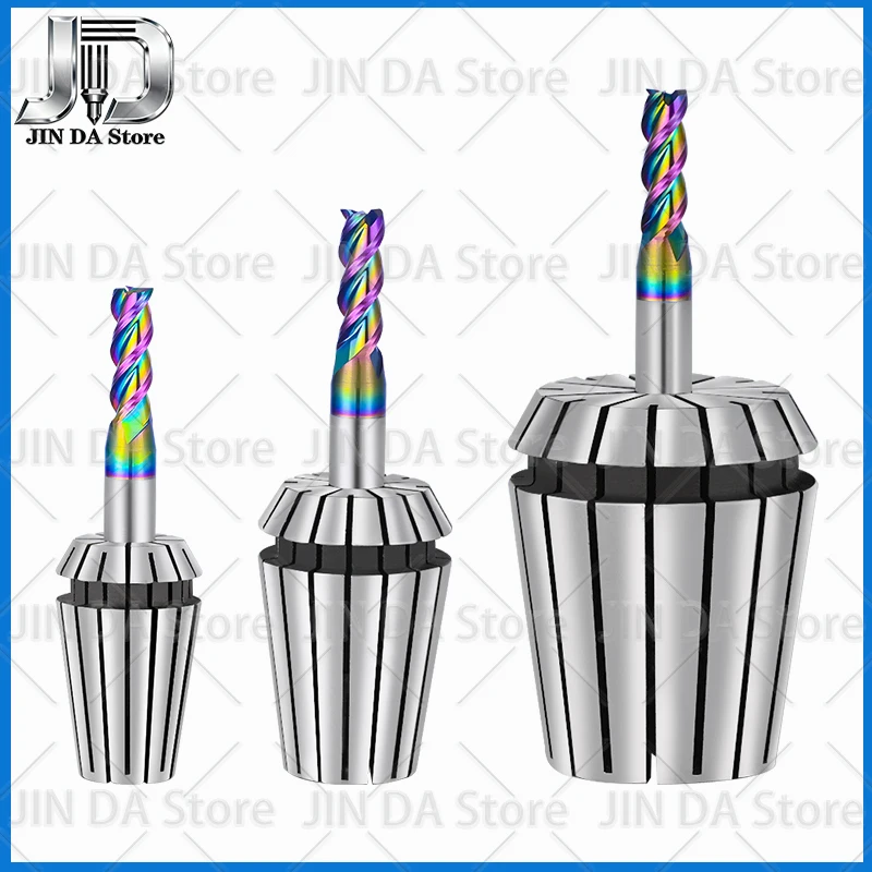 ER11 ER16 ER20 ER25 ER32 ER UP 0.003 Collet Holder ER Series Extender Bar Holder Tool Holder ER Collet Precision 0.003mm