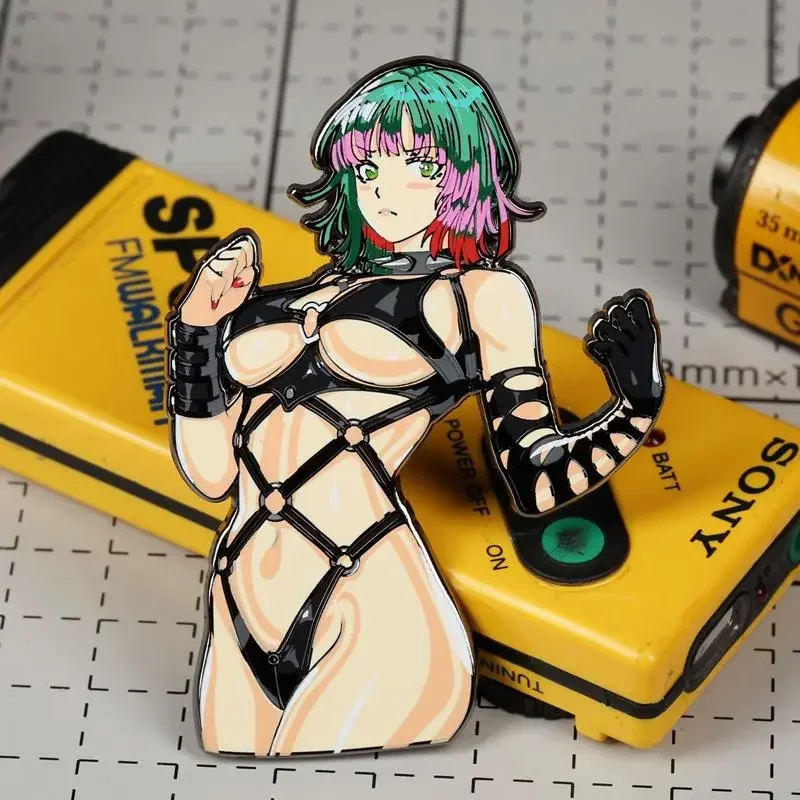 Original One Punch Man Fubuki Brooch Badge High End Refrigerator Magnet