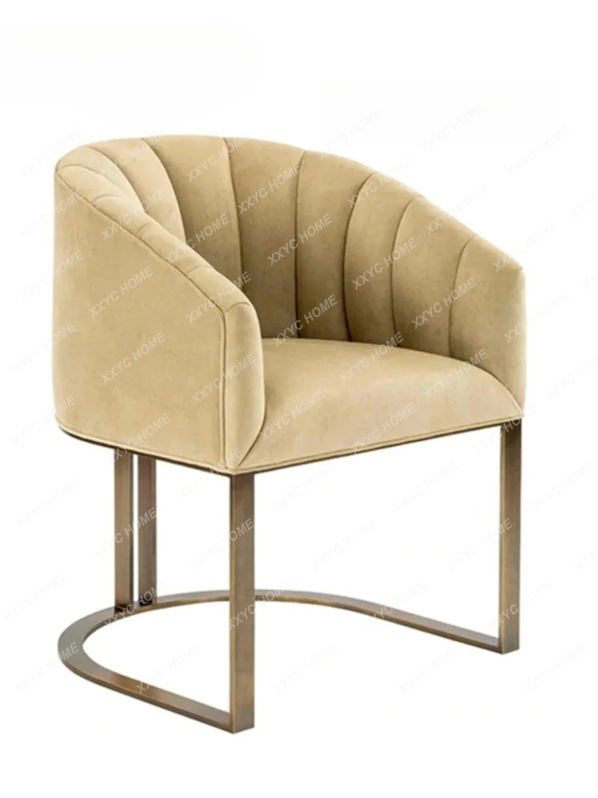 A muebles para hogar Single sofa light luxury simple modern living room sofa Nordic minimalist reception balcony leisure chair