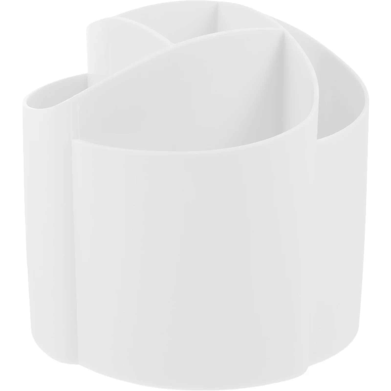 

Decorative Rotating Brush Holder Desk Organizer 360 Degree Rotation Multi-Function Large Capacity Plastic Makeup