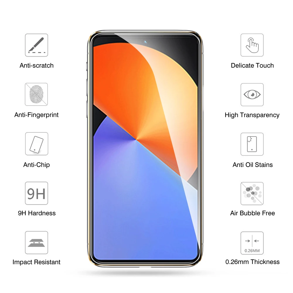 4 в 1 для Infinix Note 30 Pro 2023 note30 30pro защита для экрана объектива note30pro закаленное стекло 6,67 дюйма прозрачное защитное стекло