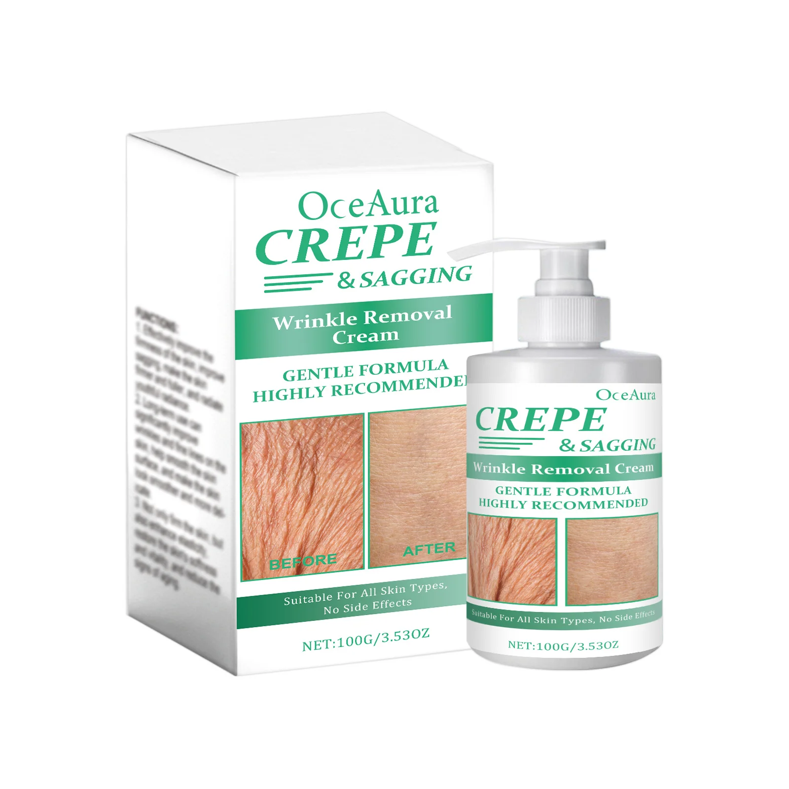 

OceAura Firming Body Care Cream Elastic Skin Firming Hydrating And Moisturizing Body Nourishing Care