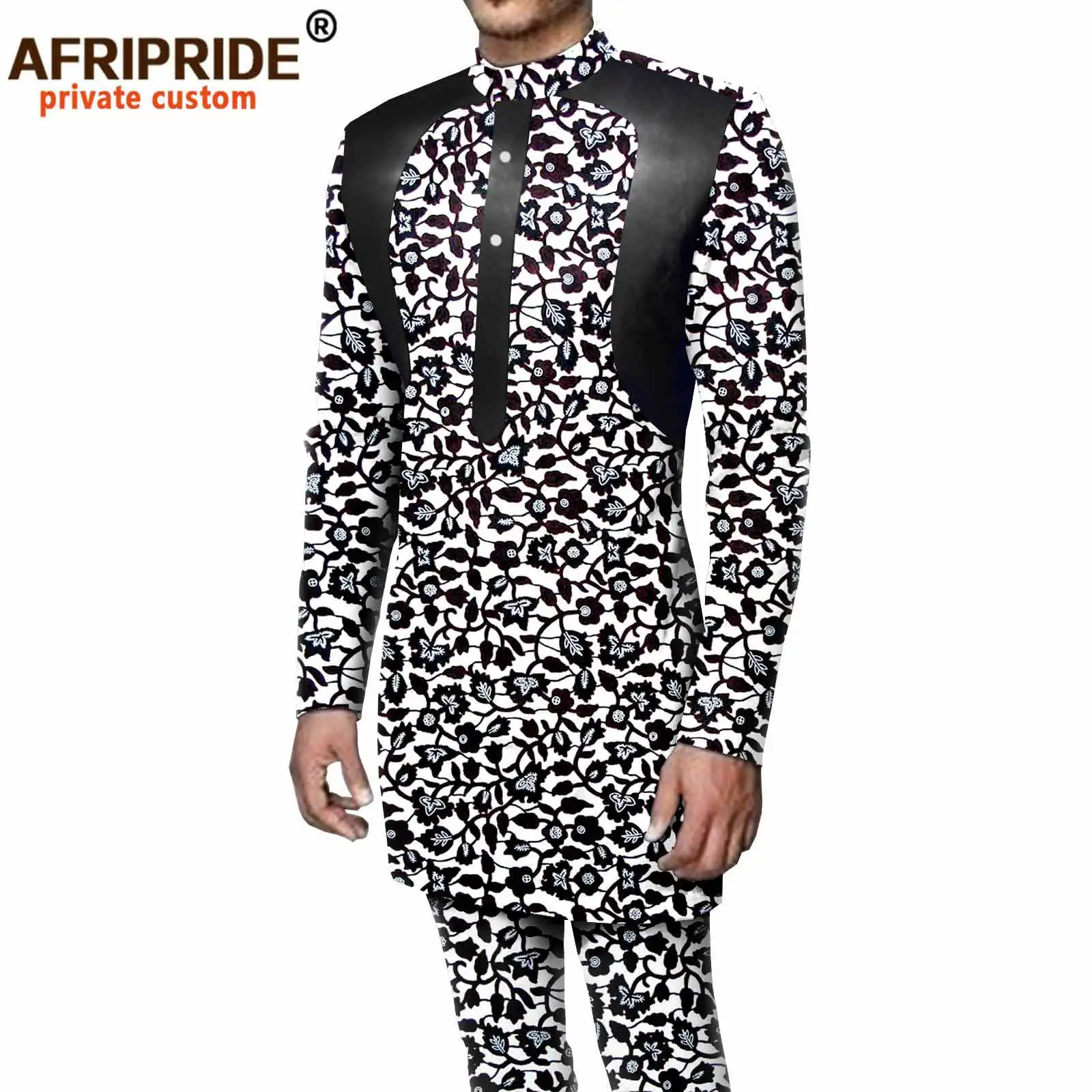 The New 2024 Fashion Hits The African Ethnic All-cotton Men's Casual Suit  Men Clothing  Clothes