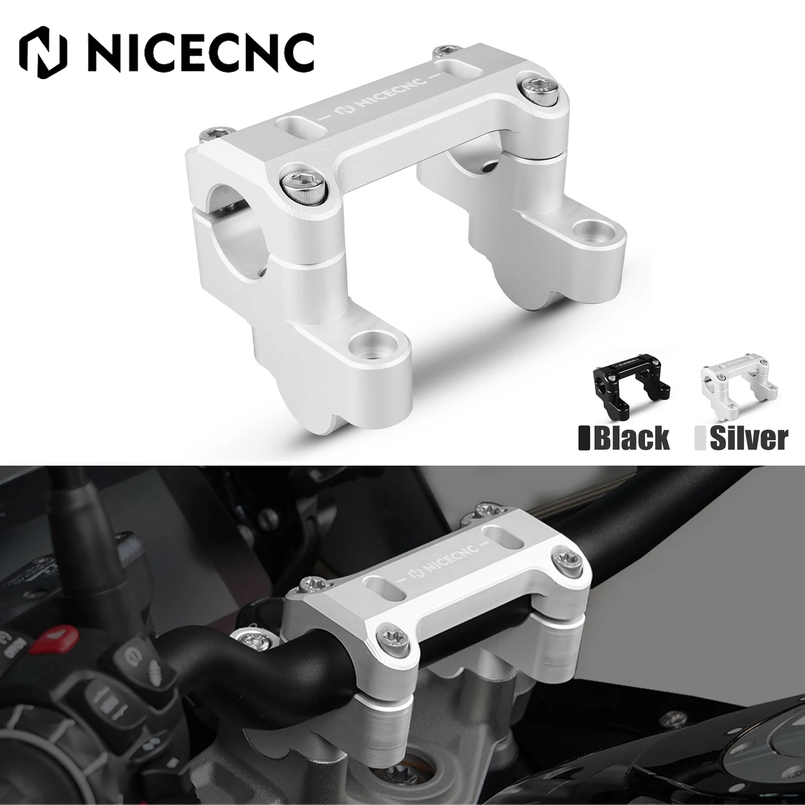 For 2019-2024 BMW R1250GS/Adventure Handlebar Riser 45 mm Closer 30 mm R1200GS GSA R1200GS Adventure 2014-2018 R 1250GS R1250 GS