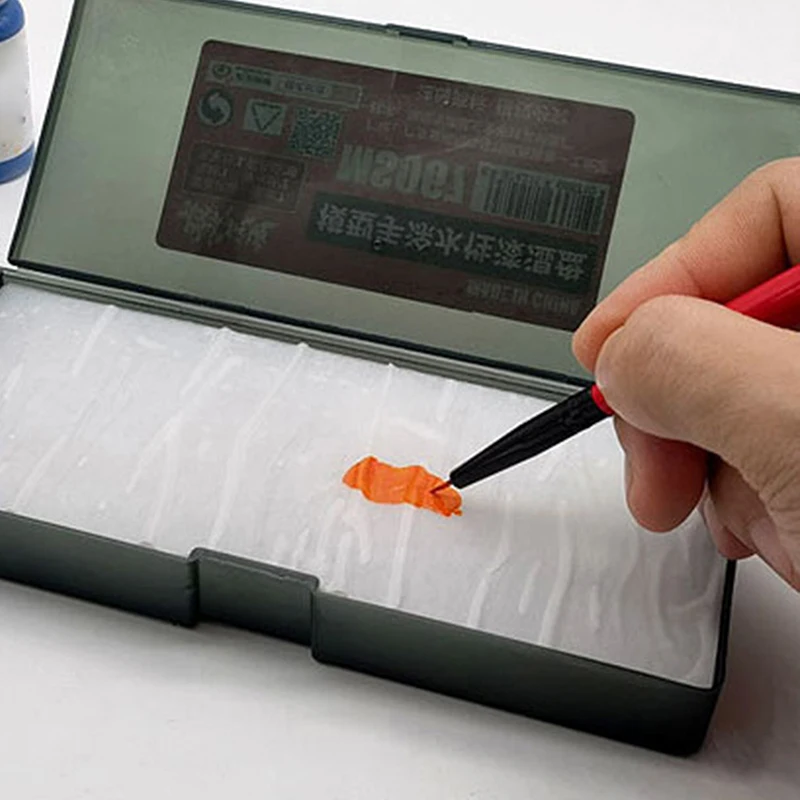 Paleta Húmeda Portátil para Pintura Acrílica y Modelado, Soporte para Pintura a Base de Agua, Herramienta de Modelado