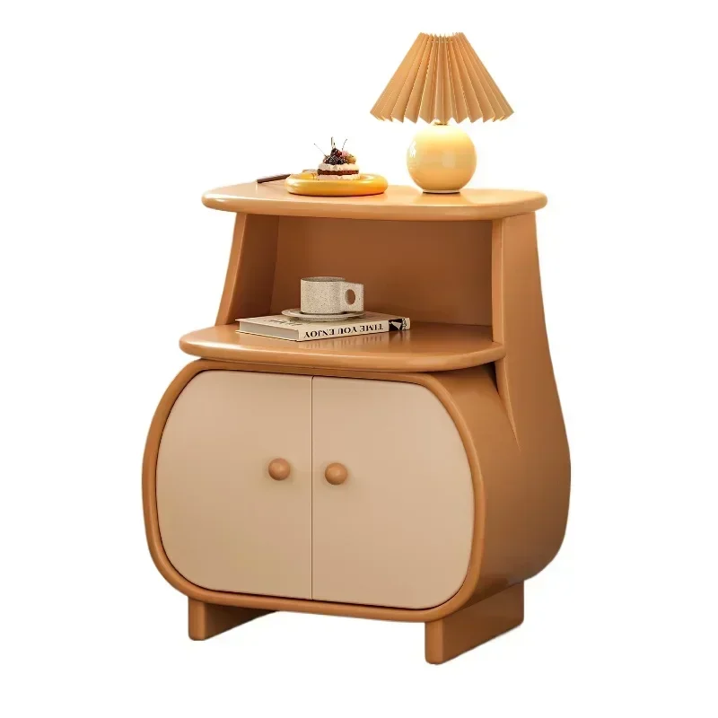 

Прикроватная тумбочка Cream Wind Hippo: милый прикроватный столик для спальни, современный придиванный столик, маленький шкафчик для хранения