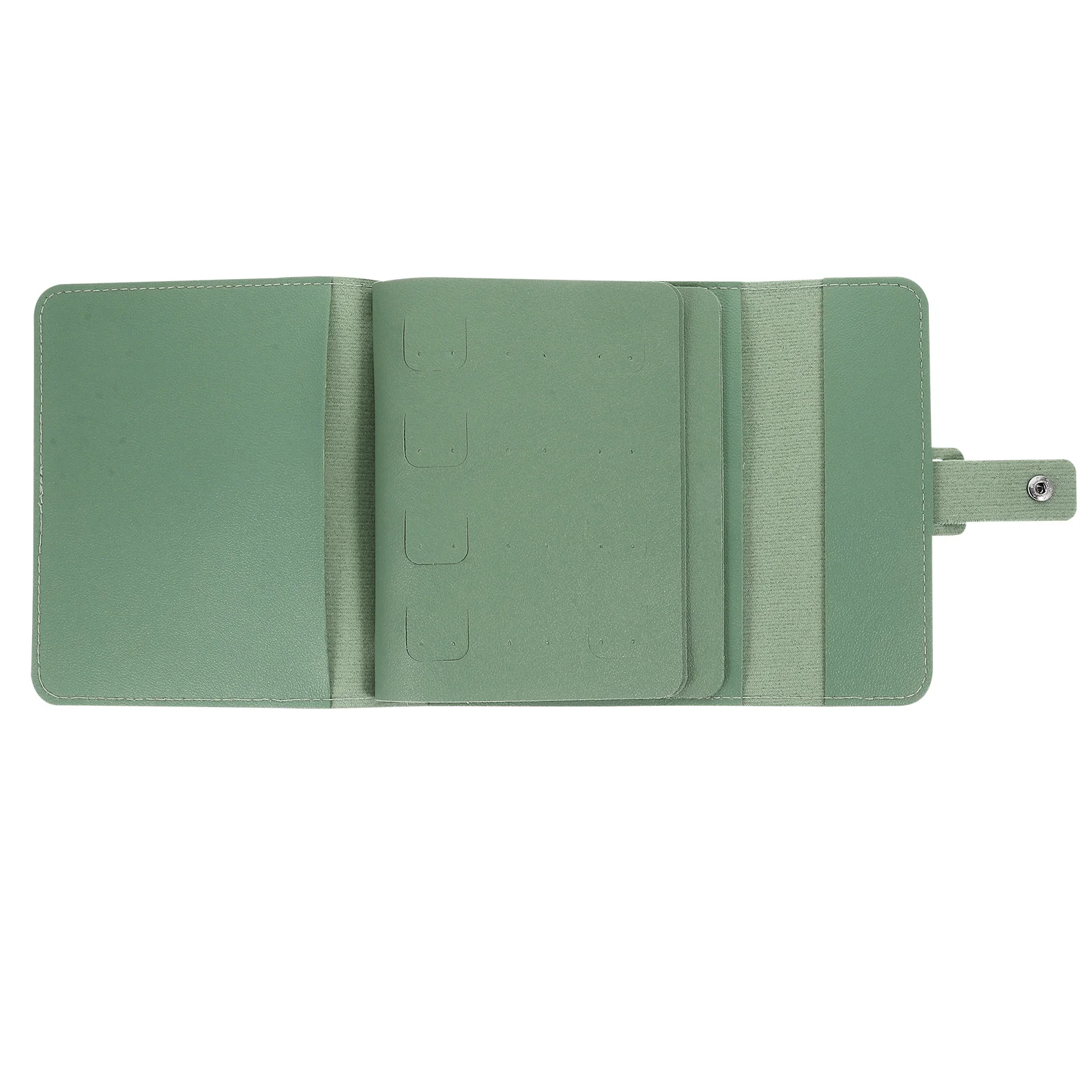 PU Small Travel Jewelry Pouch Foldable Organizer Bag Portable Jewelry Storage Case for Earrings Necklaces