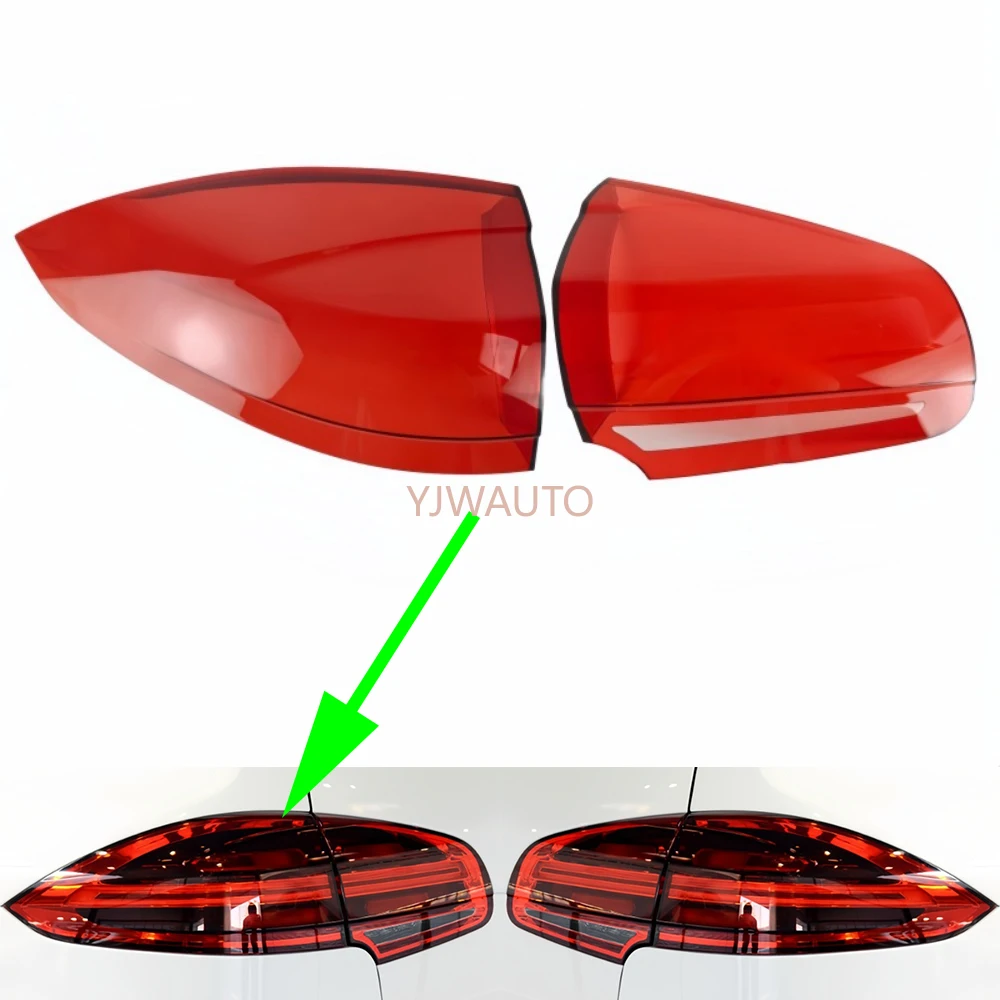 

Taillight Cover For Porsche Cayenne 2015 2016 2017 Car Taillamp Lens Glass Replacement Rear Lampshade Brakelights Shell