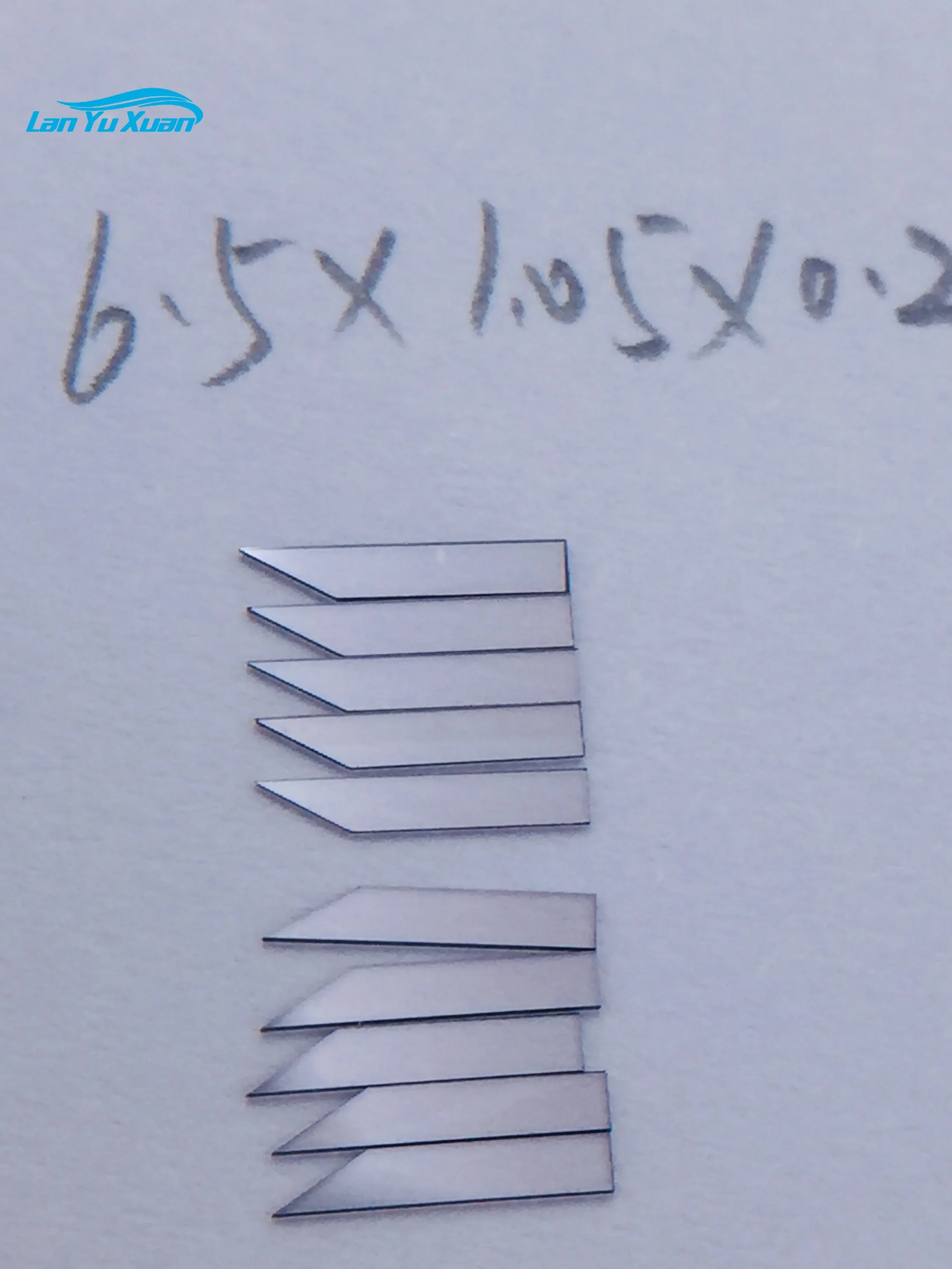 Ультратонкие алмазные хирургические лезвия Best CVD Diamond 110, ориентирование 2PT 6,5*1*0,2