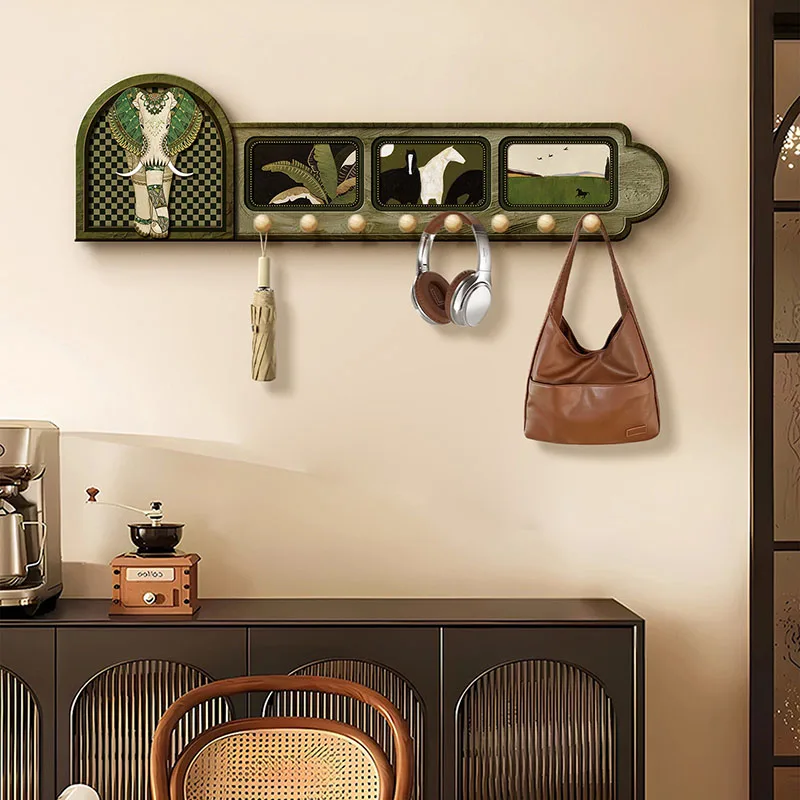 Wooden Wardrobes Coat Racks Wall Storage Clothes Space Saving Coat Racks Organizer Luxury Porte Manteau Lounge Suite Furniture