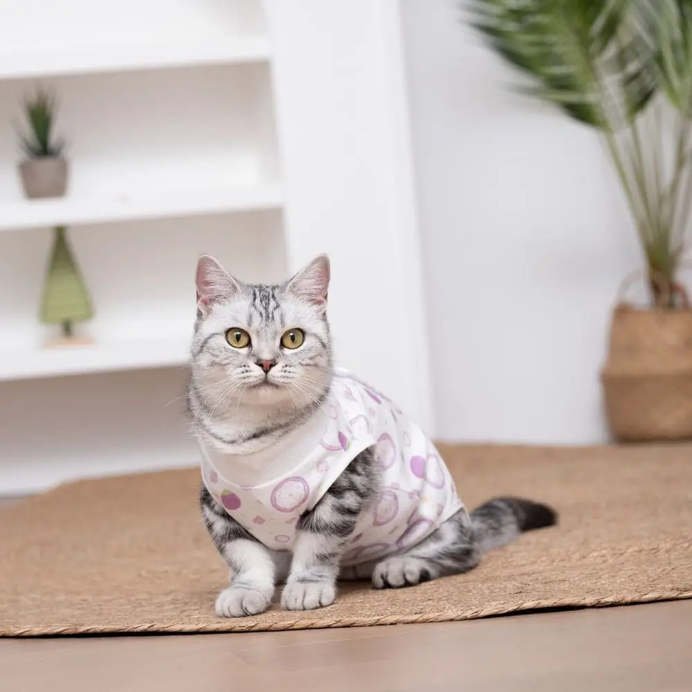 

Adjustable Cat Anti-licking Clothing Protective Lightweight Small Dog Kitten Clothes Comfortable Anti-Slip Pet Anti-scratch Vest