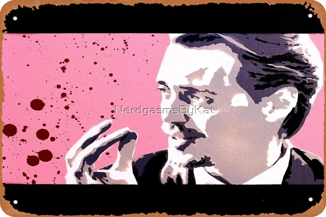 Metal Sign - Reservoir Dogs- Mr. Pink Tin Poster 12 X 8 Inches