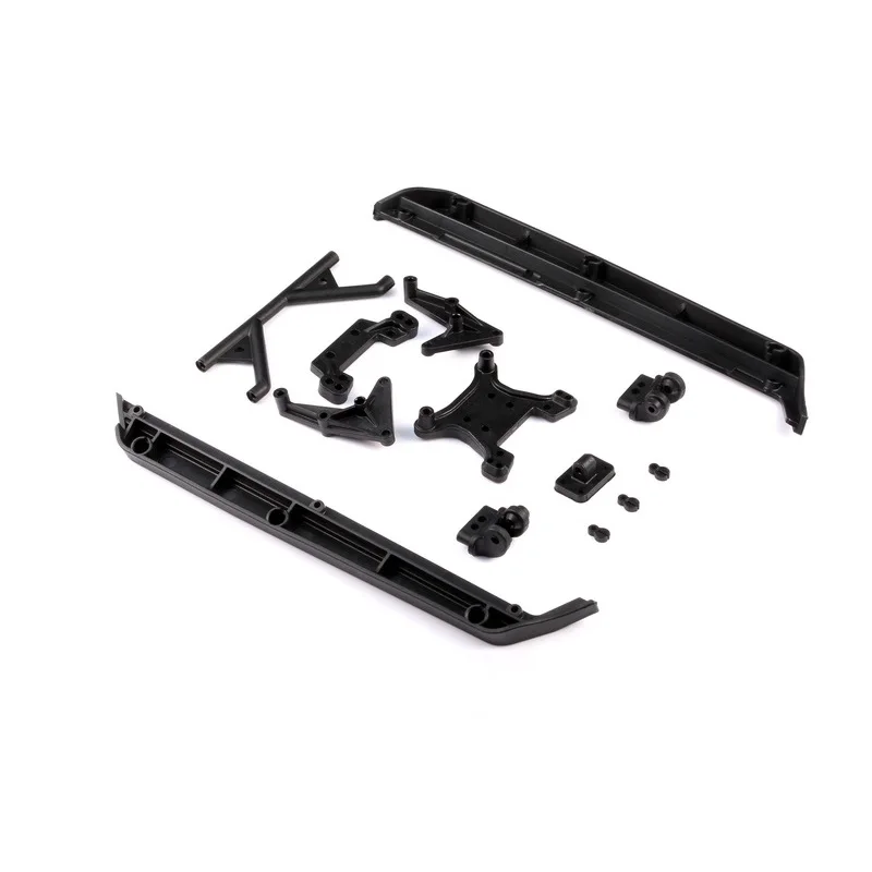 LC Racing Original L6133 Shock Mount Fixed Plate Set Side Panel Guard Suitable for 1:14 EMB-DT RC Remote Control Vehicles