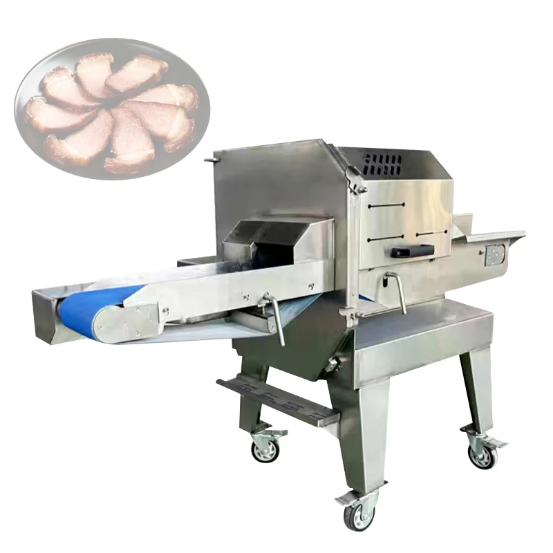 Cooked Meat Slicer Large Commercial Deli Cutting Machine For Cooked Meat Shops