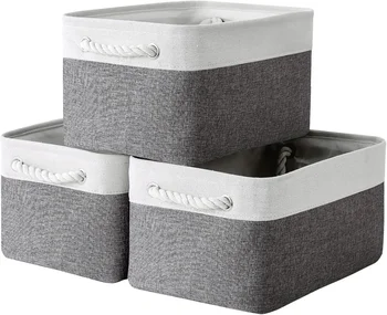 Rope-Handle Storage Bin