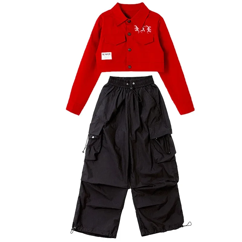Costume de danse Jazz Hip Hop pour enfants, modèle de scène, beau Costume de fille, vêtements de défilé de mode