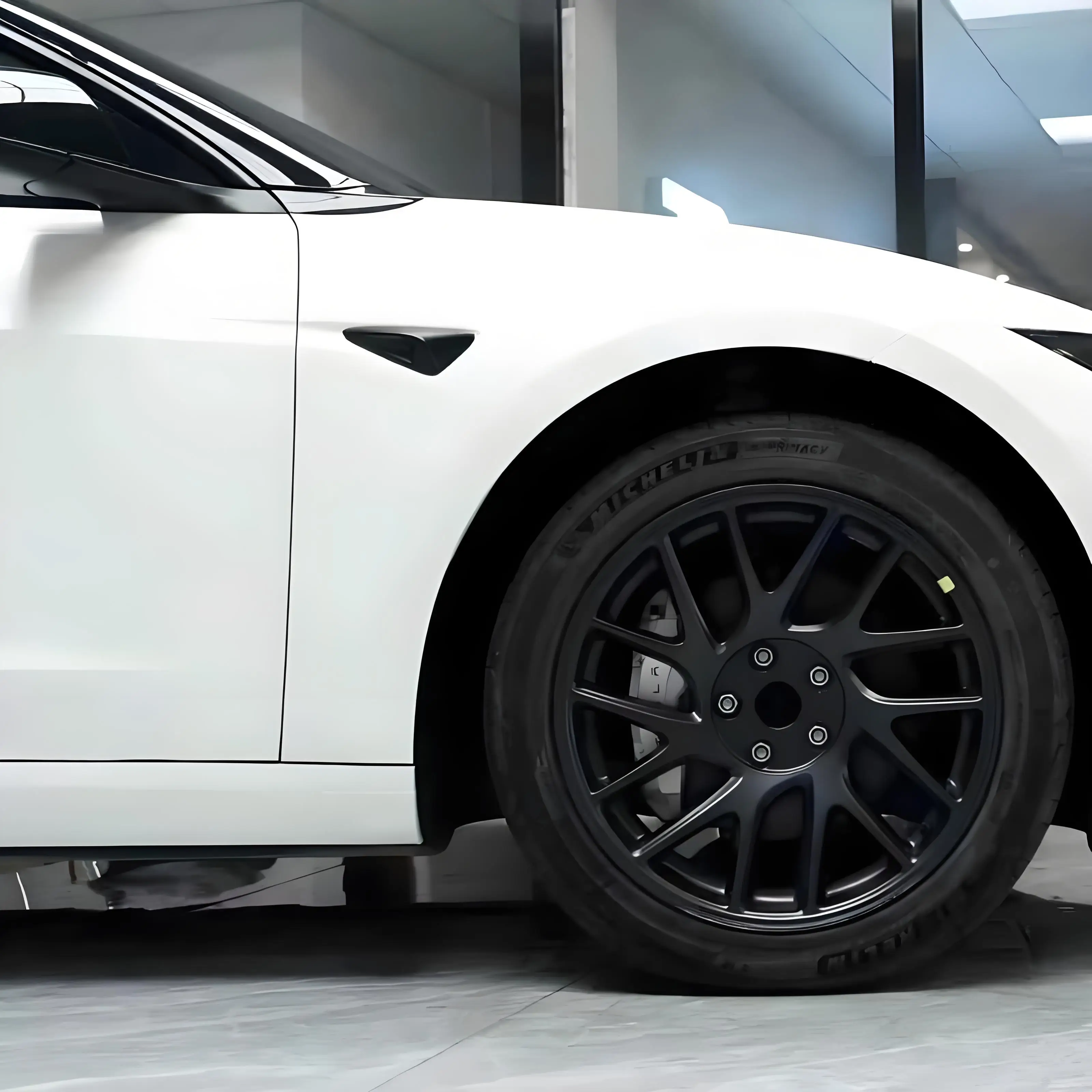 Envoltório de vinil tpu de alta qualidade cetim pérola branco tpu brilhante decoração rolo filme adesivo de carro coloridopf