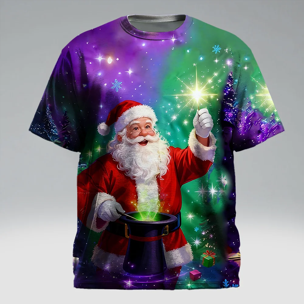 

S-9xl, большие размеры, большой и высокий короткий рукав (Рождественский элемент), стильные красно-зеленые оттенки, легкие, подходят для комфорта на весь день