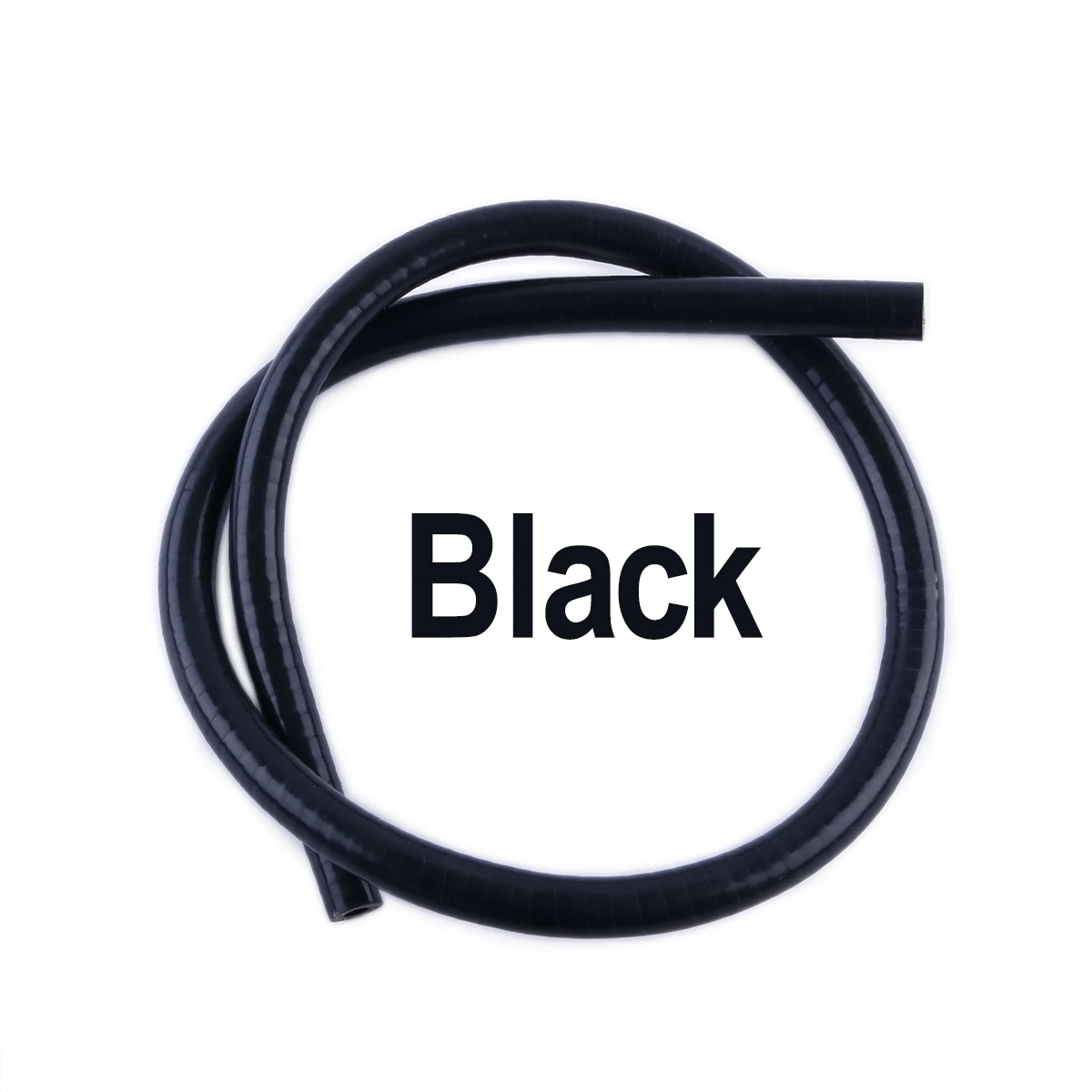 Gloss Black 90° 90 Degree Reducer Elbow ID 51 54 57 60 63 64 70 76 85 90 mm Silicone Bend Coupler Joint Hose 3ply 102mm-long-leg