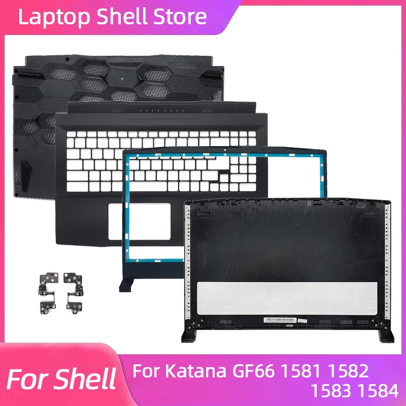 New For GF66 11UC 11UD 11UE 11UG 11SC 12UC 12UD MS-1581 1582 1583 LCD Back Cover/Front Bezel/Palmrest/Bottom Base Laptop Shell