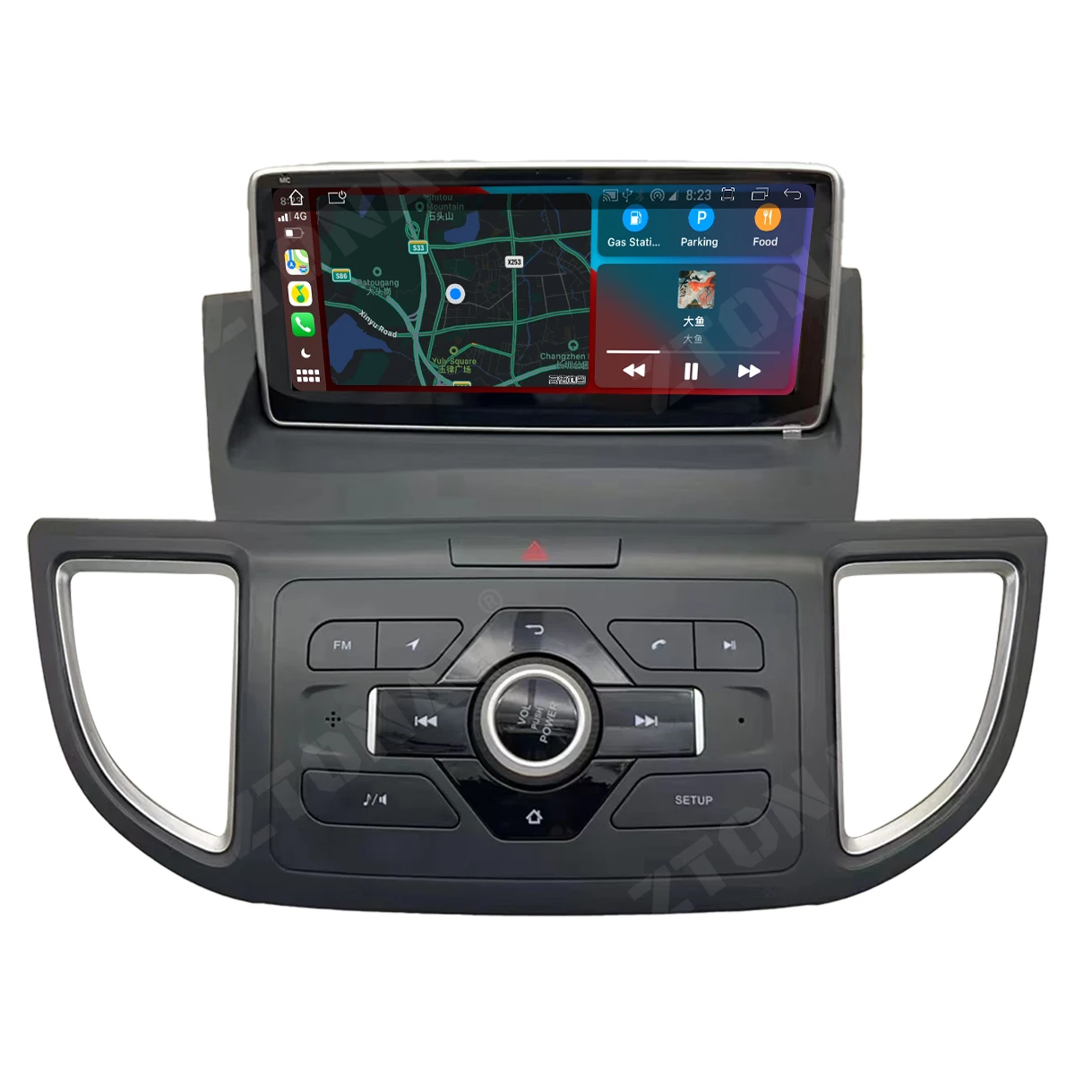 راديو السيارة ستيريو لهوندا CRV CR-V 2012 2013 2014 2015 مشغل وسائط السيارة شاشة أندرويد نظام تحديد المواقع والملاحة Carplay Auto Headunit