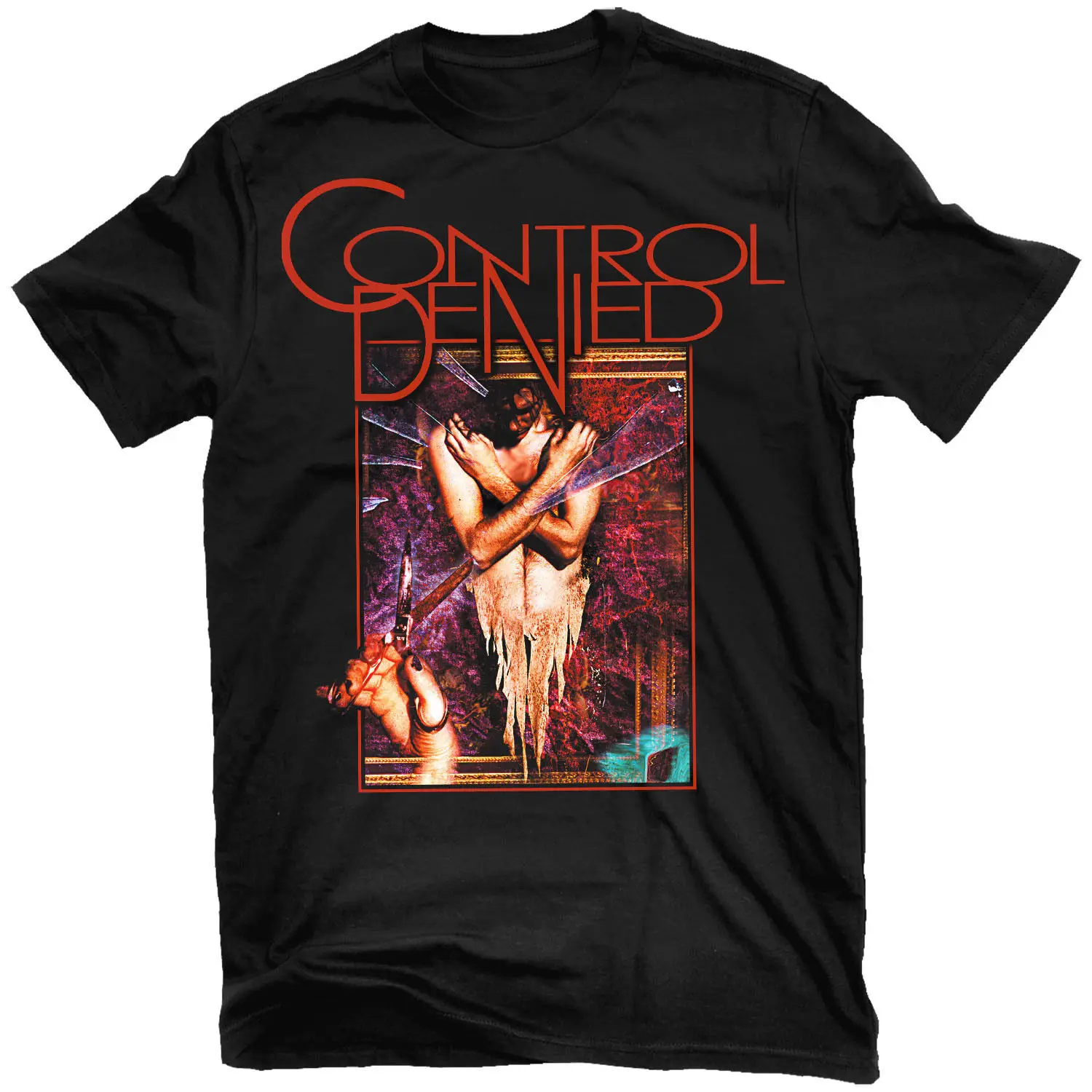 CONTROL DENIED Cut Down T-Shirt NEW! Relapse Records TS4545