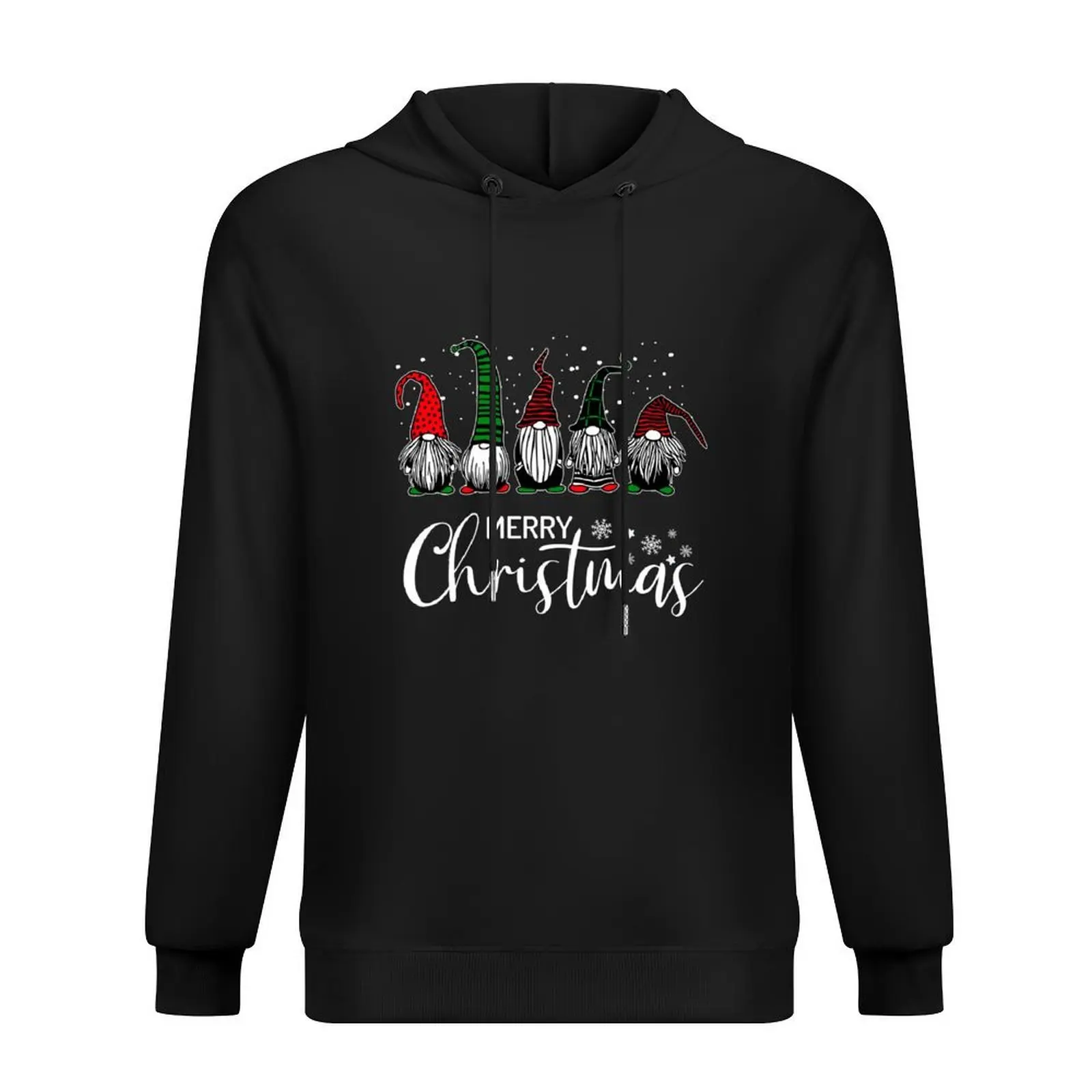 

Cute Xmas Gnomes In Plaid Hats Merry Christmas Gift Fabulous Gnome Hoodie men clothes autumn hoodie