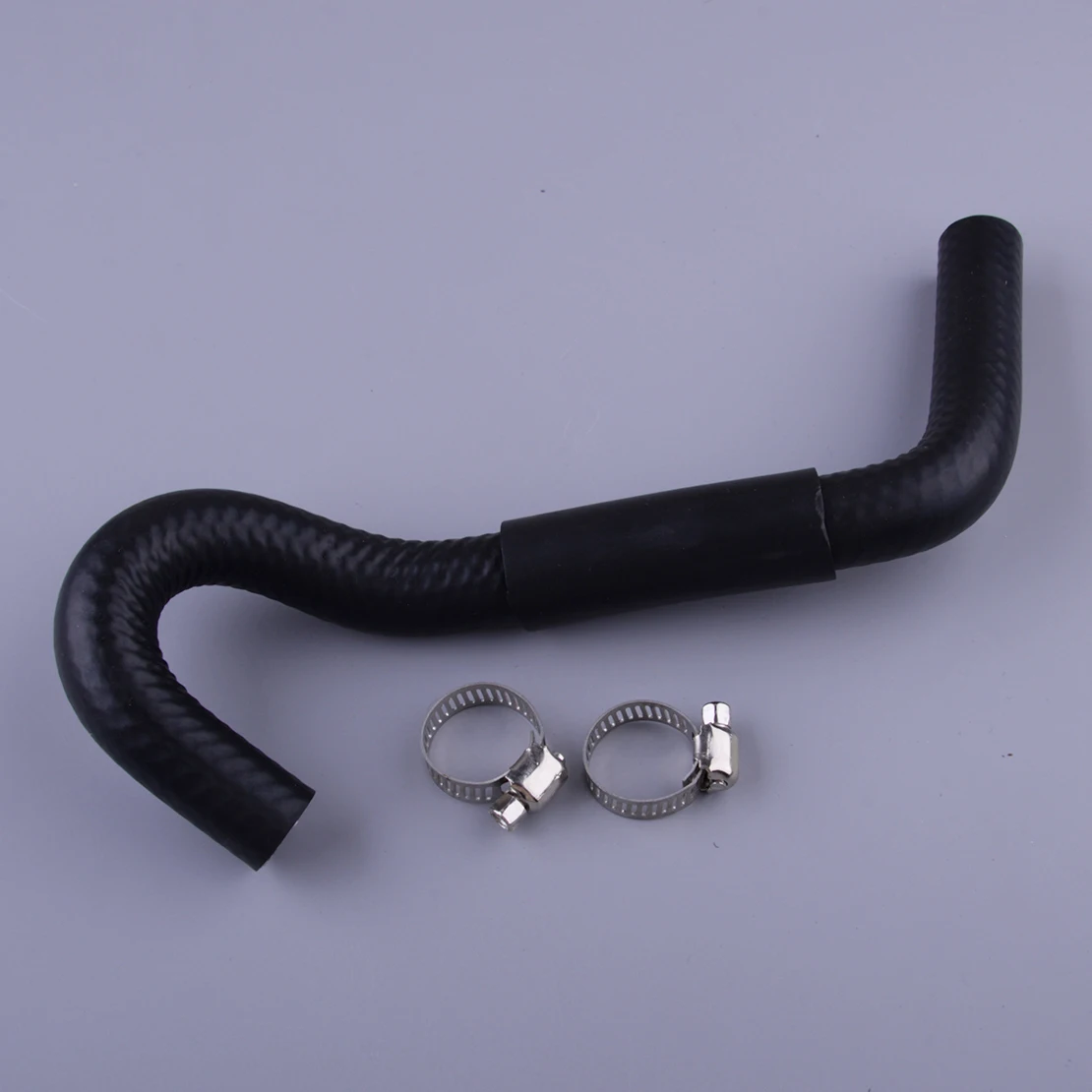 21306-AQ805 Oil Cooler Hose with Clamps Black Rubber Fit for Infiniti FX35 M35 G35 3.5L AWD
