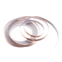 30 Meters Adhesive EMI Shielding Heat Resist Tape Single Side Conductive Copper Foil Tape Strip 3mm 4mm 5mm 6mm 8mm 10mm