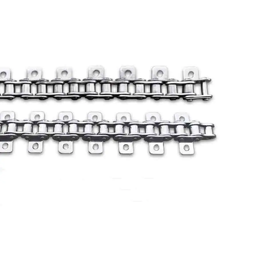 

1PC 304 Stainless Steel Industrial Roller Chain with Ear Drive 06B 08B 10A for 1.5 Meter Conveyor Belt Transmission