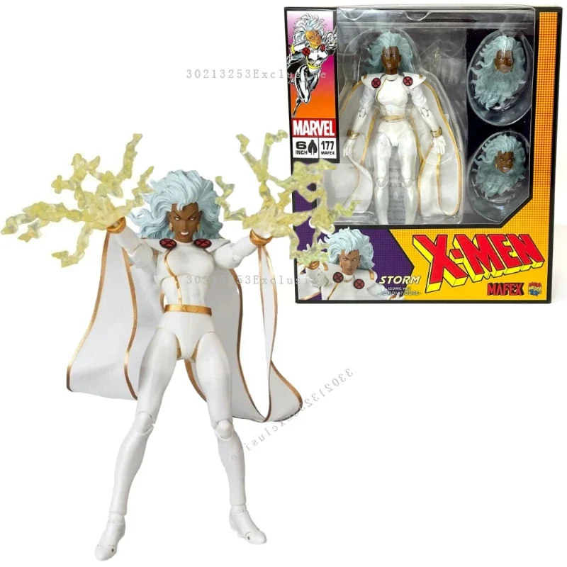 In Stock Mafex No.177 MAFEX Comic Ver. X-Men Storm Action Figrue Anime Model Toys