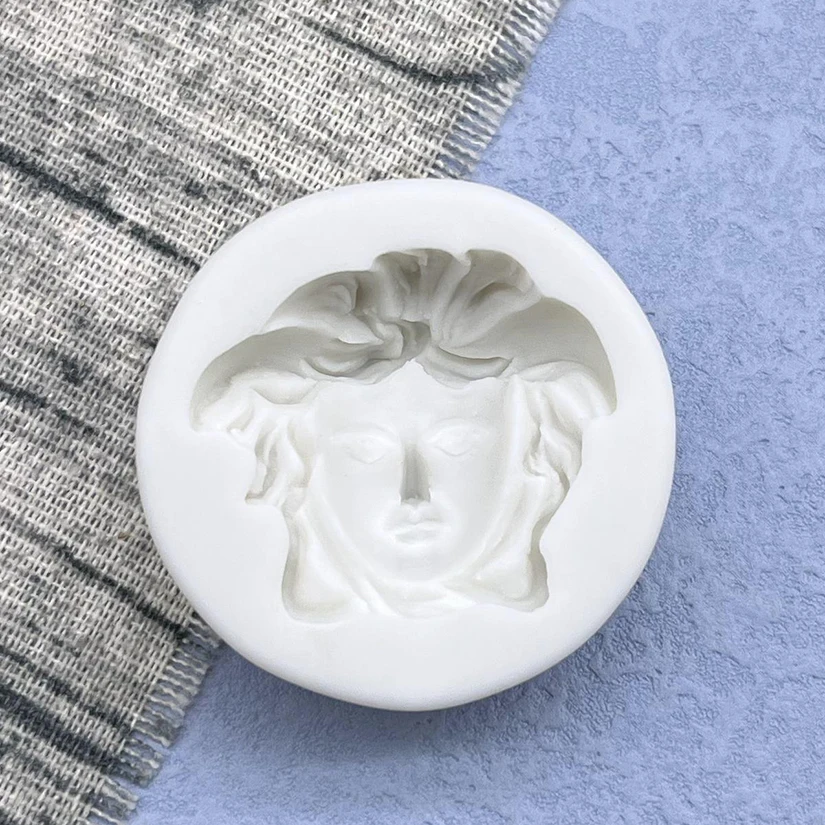 Head Portrait Silicone Mold Sugarcraft Chocolate Cupcake Baking Mold Fondant Cake Decorating Tools