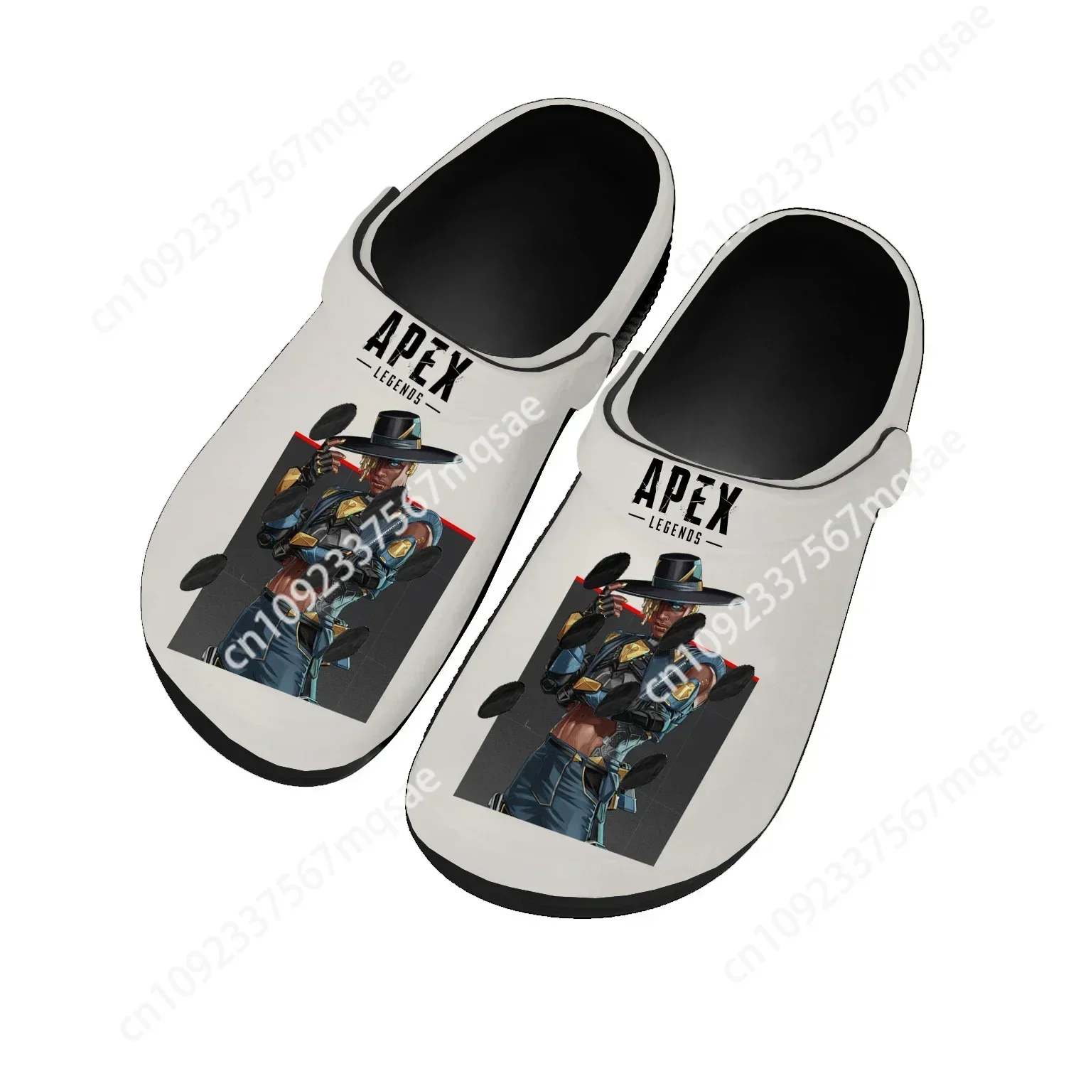 Apex Legends Seer Home Clogs Hot Cartoon Game Mens Womens Teenager Tailor Made Water Shoes Garden Beach Hole Slippers Sandals