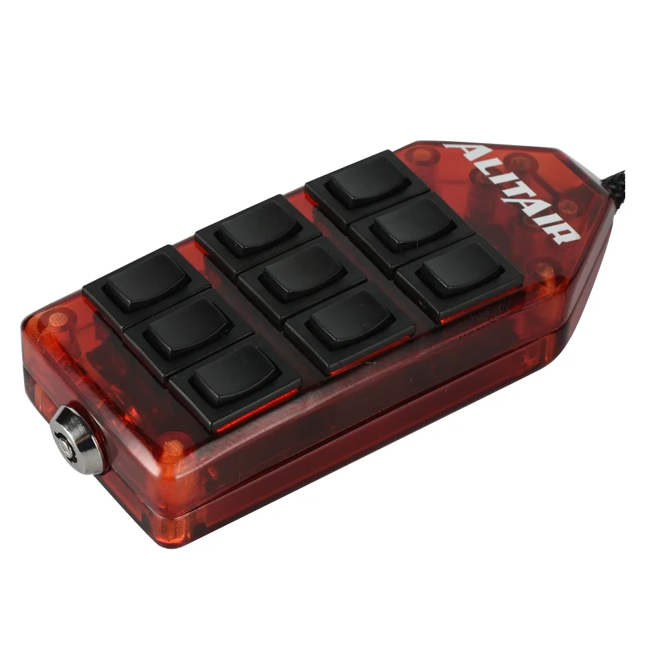 

Коробка переключателей Air Ride AVS 9-кнопочный контроллер системы кулисной подвески