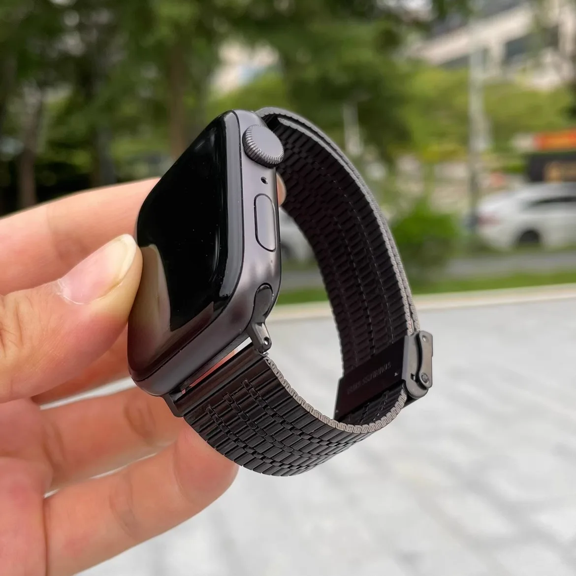 Doppeltes Sicherheitsschnallenarmband für Apple Watch Band Ultra 3 49 mm Armband iWatch Serie 11 10 9 8 7 SE 6 5 4 3 46/45/44/42/41/40 mm