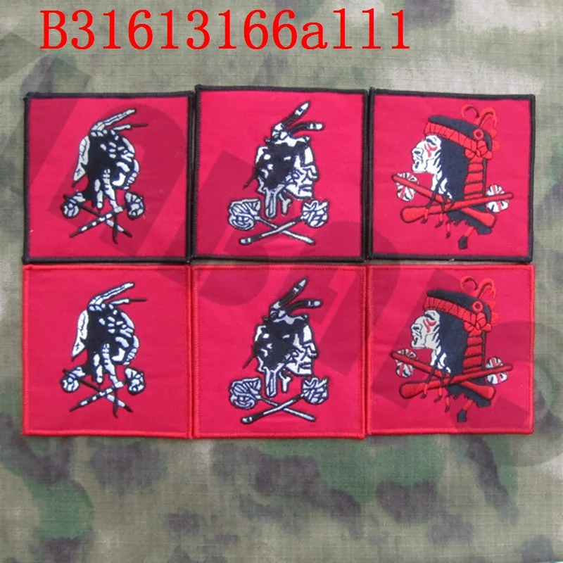 Embroidery Patch NSWDG Devgru SealTeam ST6 Red Squadron VIP Protection Team Military Tactical Morale