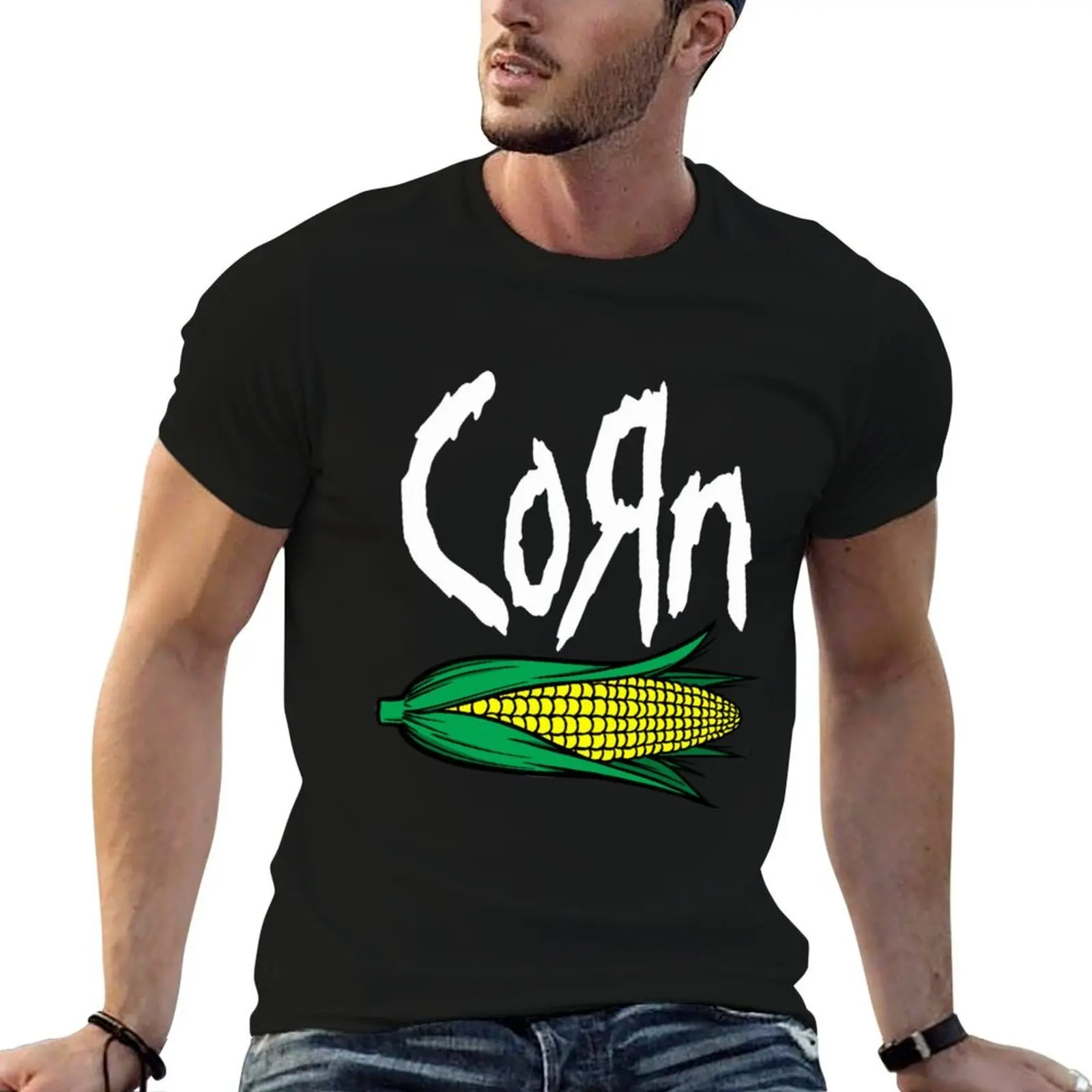 

Corn T-Shirt t shirt man plain t shirts for man graphic tees T-Shirt