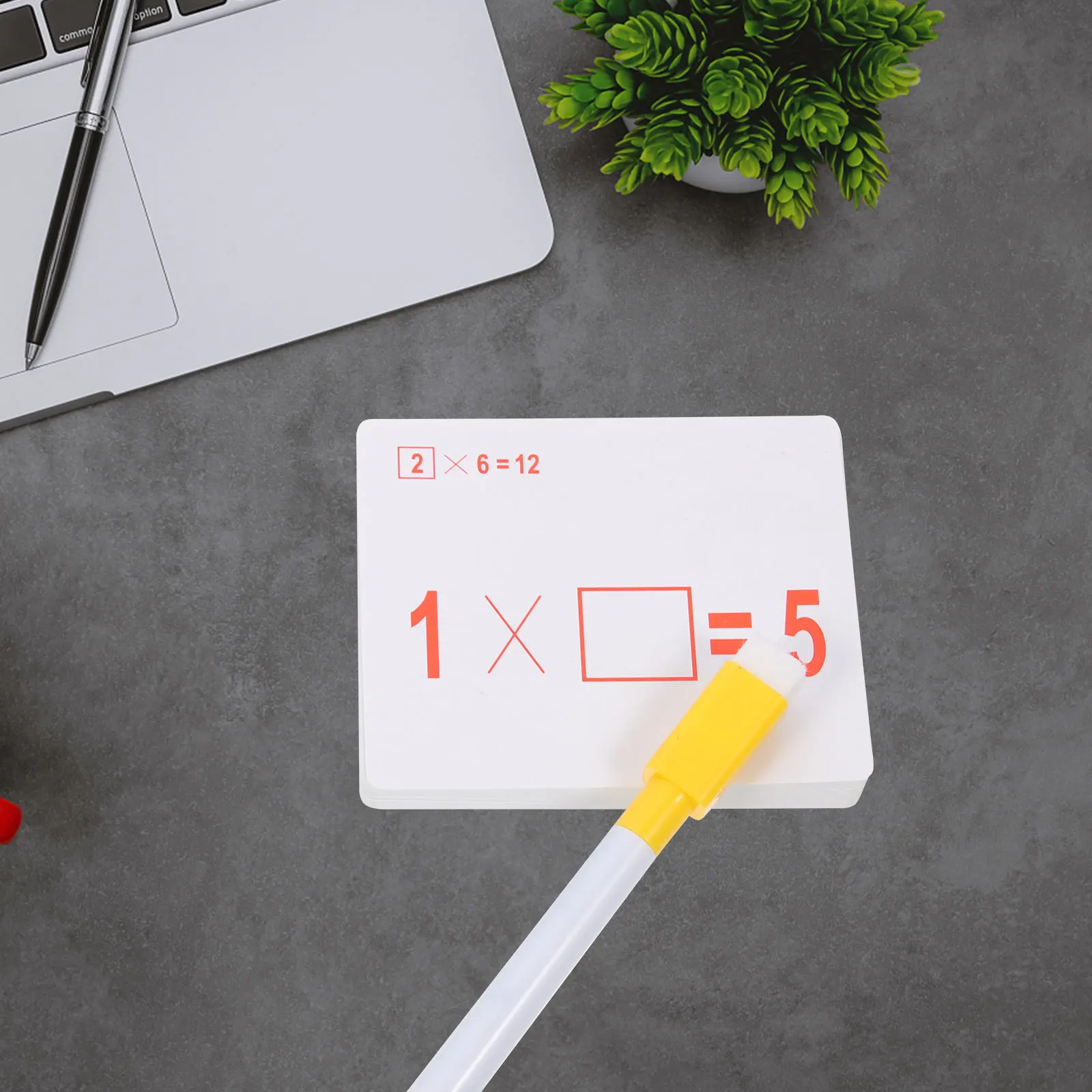 

2 Sets Arithmetic Exercise Card Calculation Toy Flash Cards for Studying Kids Paper Children